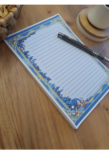 Özel Tasarım Animasyon Karakterleri Temalı Notepad