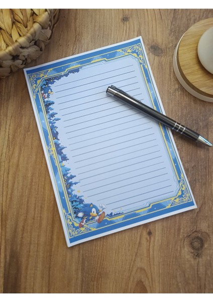 Özel Tasarım Animasyon Karakterleri Temalı Notepad