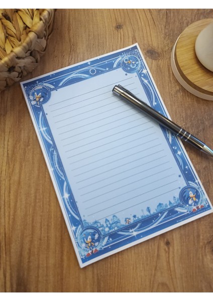Özel Tasarım Animasyon Karakterleri Temalı Notepad