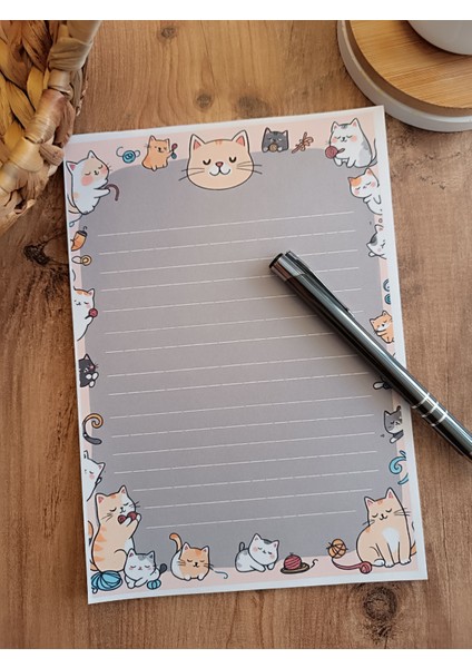 Özel Tasarım Hayvan Temalı Notepad