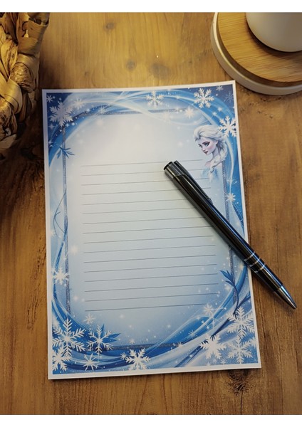 Özel Tasarım Animasyon Karakterleri Temalı Notepad
