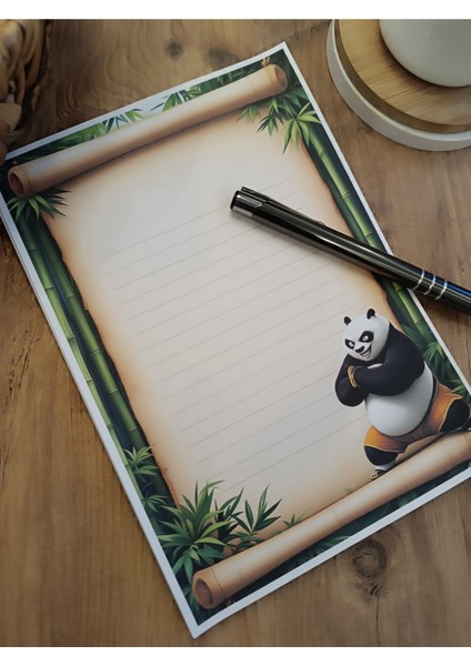 Özel Tasarım Animasyon Karakterleri Temalı Notepad