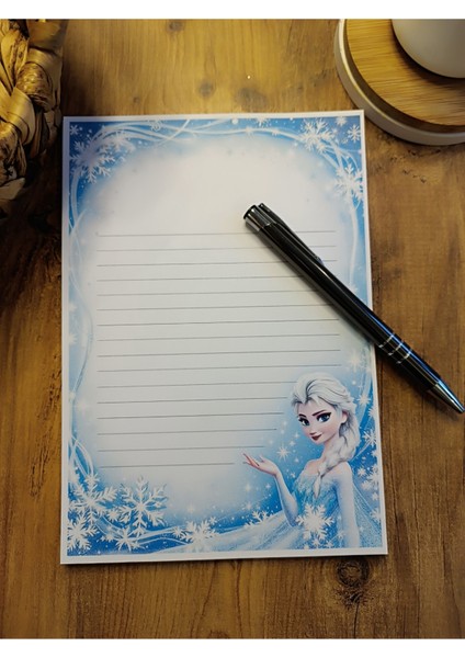 Özel Tasarım Animasyon Karakterleri Temalı Notepad