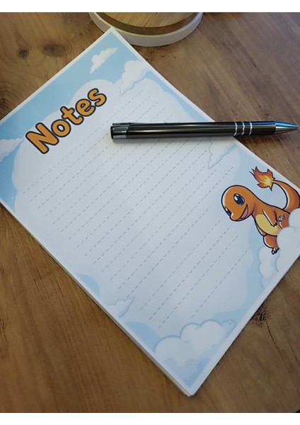 Özel Tasarım Çizgi Film Karakterleri Temalı Notepad modelleri
