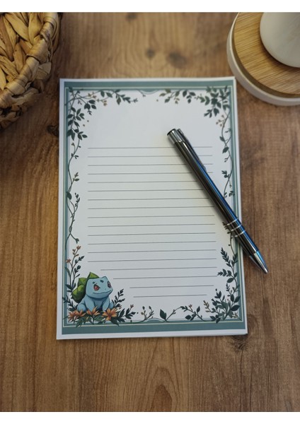 Özel Tasarım Çizgi Film Karakterleri Temalı Notepad