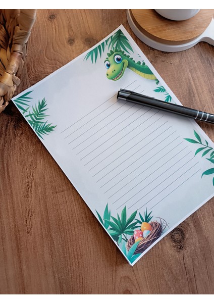 Özel Tasarım Hayvan Temalı Notepad
