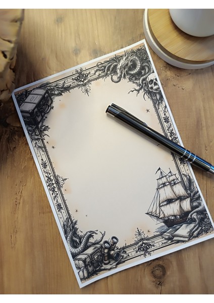 Özel Tasarım Çizgi Film Karakterleri Temalı Notepad
