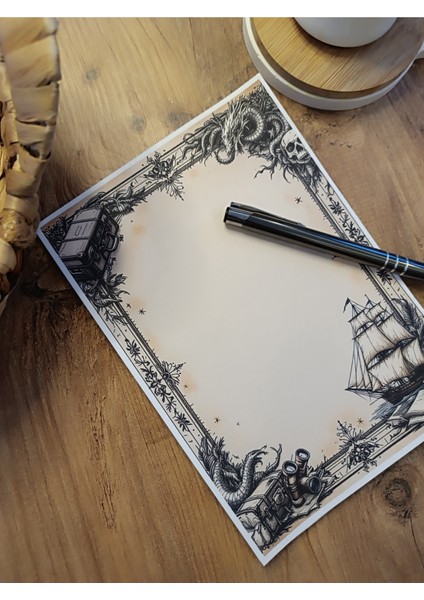 Özel Tasarım Çizgi Film Karakterleri Temalı Notepad