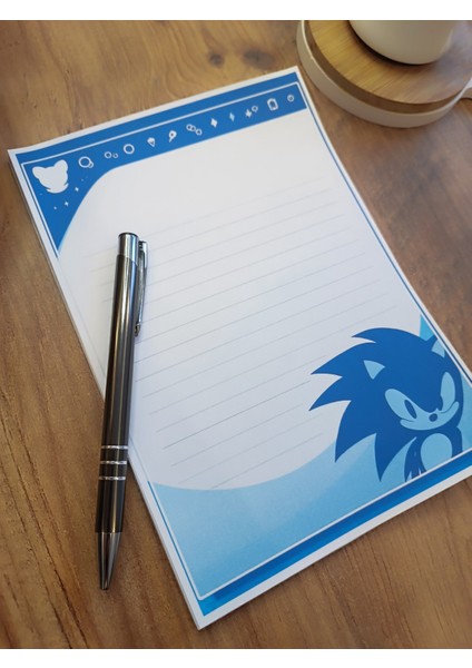 Özel Tasarım Animasyon Karakterleri Temalı Notepad