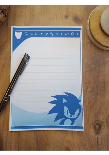 Özel Tasarım Animasyon Karakterleri Temalı Notepad