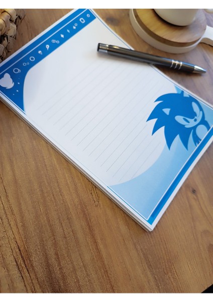 Özel Tasarım Animasyon Karakterleri Temalı Notepad