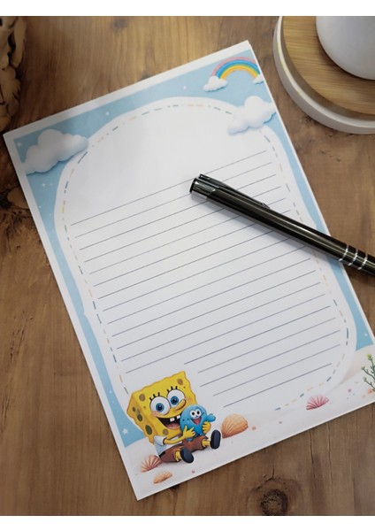Özel Tasarım Çizgi Film Karakterleri Temalı Notepad fiyatları