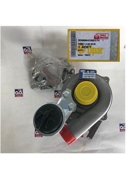 Turbo Komple Renault Clıo Iı 01- Symbol 02-Kng 02-Dacıa Logan 05-Mıcra 03&gt; 1.5dcı K9K 65 Bg
