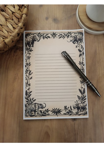 Özel Tasarım Animasyon Karakterleri Temalı Notepad