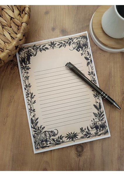 Özel Tasarım Animasyon Karakterleri Temalı Notepad