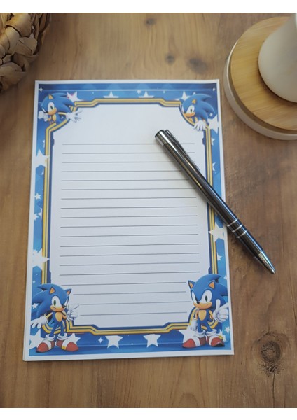 Özel Tasarım Animasyon Karakterleri Temalı Notepad