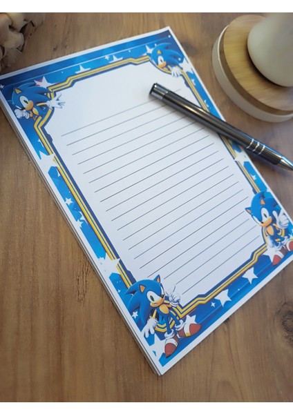 Özel Tasarım Animasyon Karakterleri Temalı Notepad