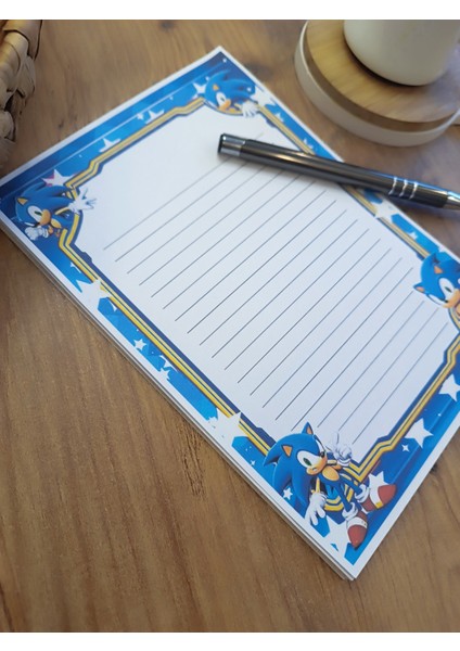 Özel Tasarım Animasyon Karakterleri Temalı Notepad
