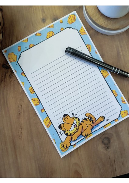Özel Tasarım Çizgi Film Karakterleri Temalı Notepad modelleri