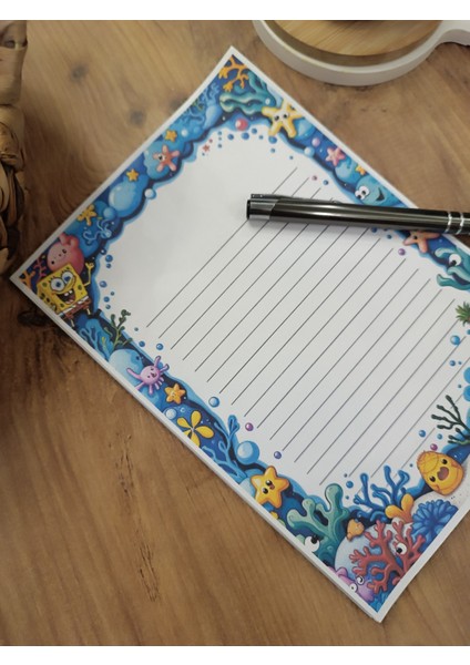 Özel Tasarım Çizgi Film Karakterleri Temalı Notepad fiyatları