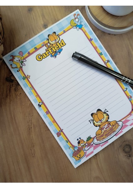 Özel Tasarım Çizgi Film Karakterleri Temalı Notepad modelleri
