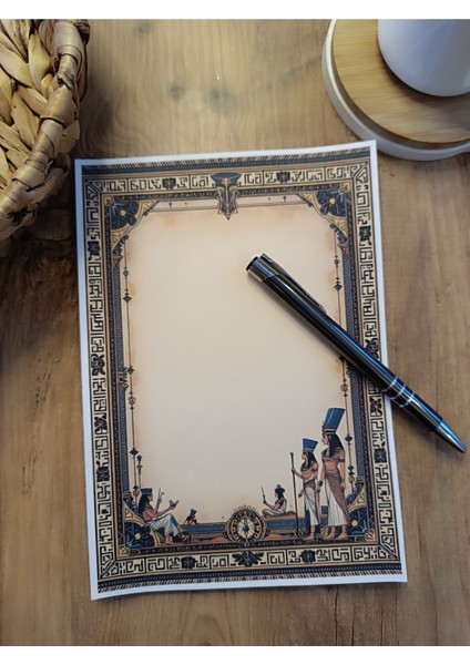 Özel Tasarım Mısır Temalı Notepad