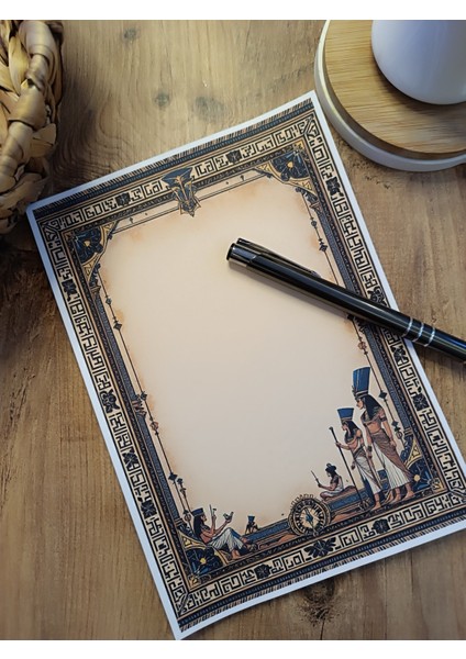 Özel Tasarım Mısır Temalı Notepad