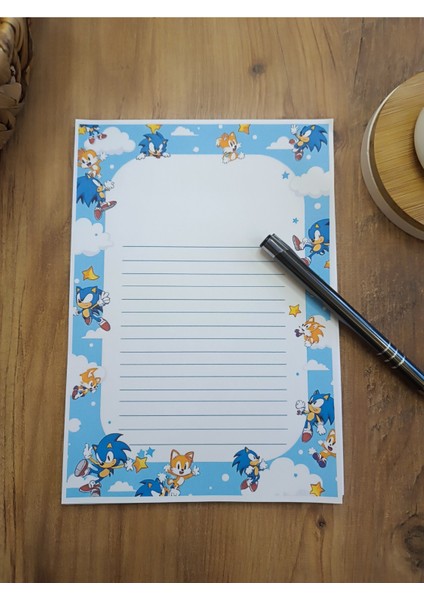 Özel Tasarım Animasyon Karakterleri Temalı Notepad