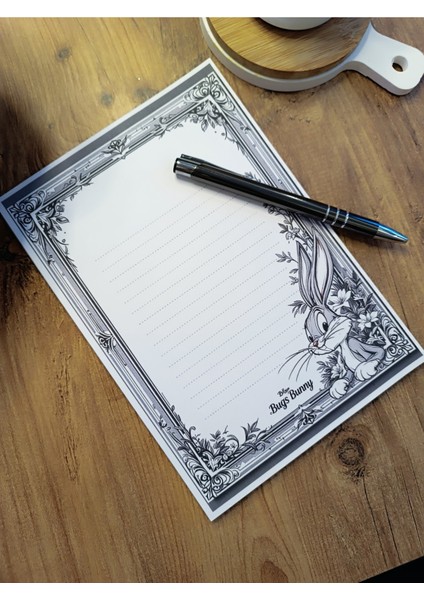 Özel Tasarım Çizgi Film Karakterleri Temalı Notepad modelleri