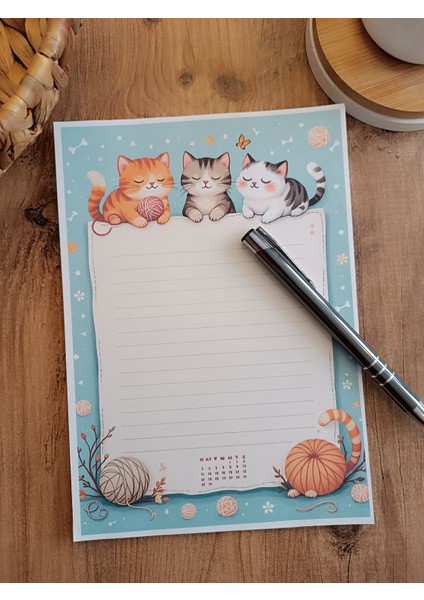Özel Tasarım Hayvan Temalı Notepad