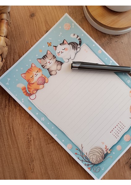 Özel Tasarım Hayvan Temalı Notepad