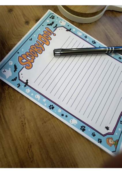 Özel Tasarım Çizgi Film Karakterleri Temalı Notepad fiyatları