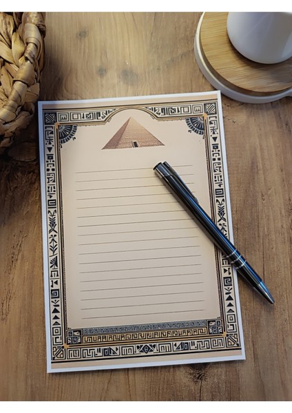 Özel Tasarım Mısır Temalı Notepad