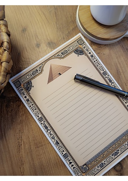 Özel Tasarım Mısır Temalı Notepad