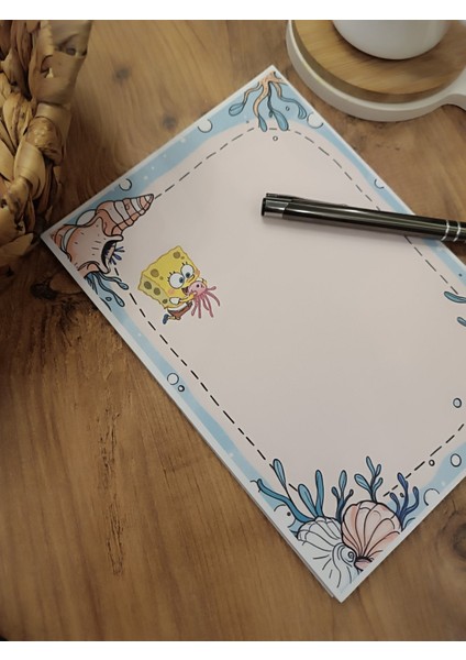 Özel Tasarım Çizgi Film Karakterleri Temalı Notepad modelleri