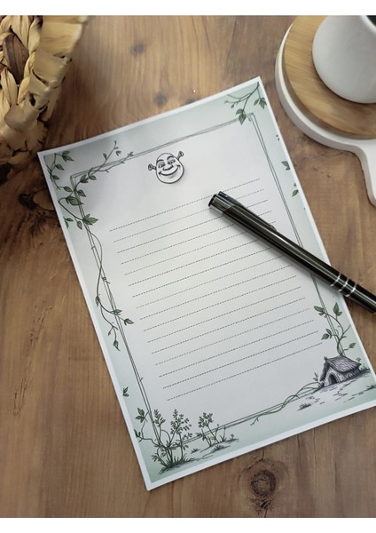 Özel Tasarım Animasyon Karakterleri Temalı Notepad