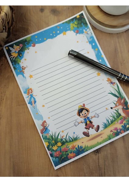 Özel Tasarım Çizgi Film Karakterleri Temalı Notepad fiyatları