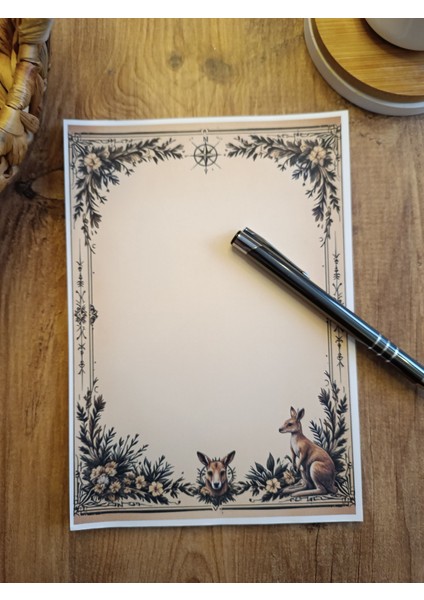 Özel Tasarım Hayvan Temalı Notepad