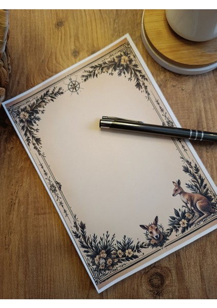 Özel Tasarım Hayvan Temalı Notepad
