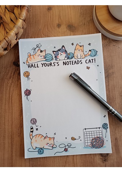 Özel Tasarım Hayvan Temalı Notepad
