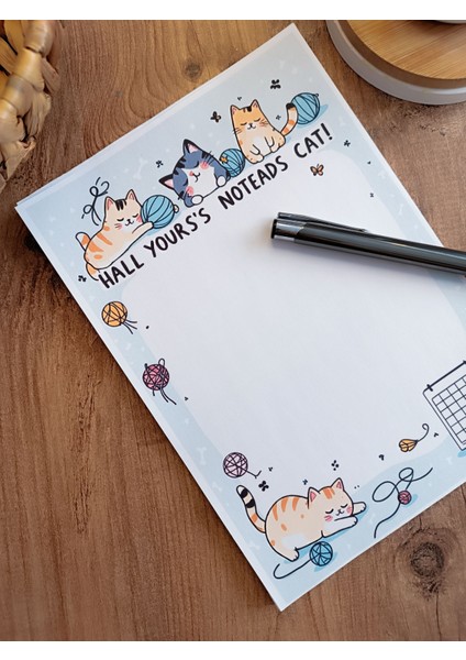 Özel Tasarım Hayvan Temalı Notepad