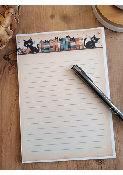 Özel Tasarım Hayvan Temalı Notepad