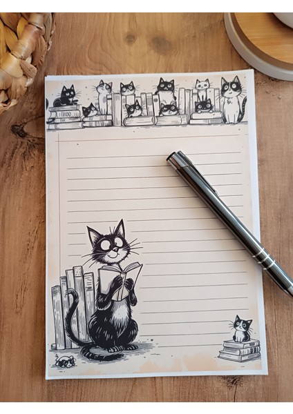 Özel Tasarım Hayvan Temalı Notepad