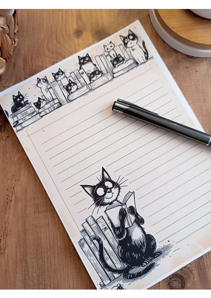 Özel Tasarım Hayvan Temalı Notepad