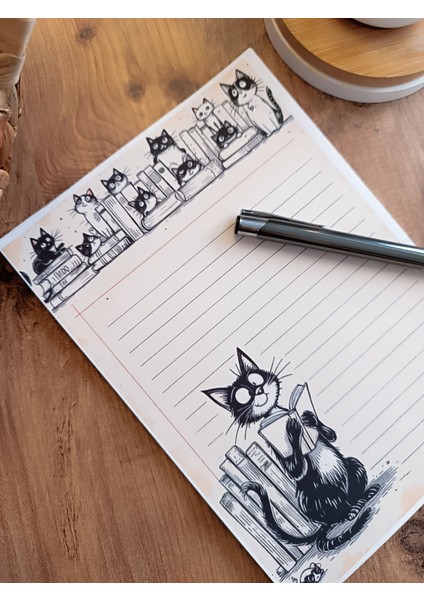 Özel Tasarım Hayvan Temalı Notepad