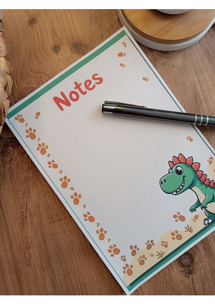 Özel Tasarım Hayvan Temalı Notepad