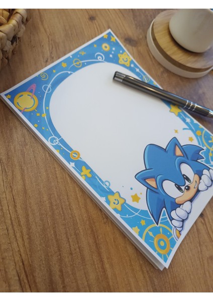 Özel Tasarım Animasyon Karakterleri Temalı Notepad
