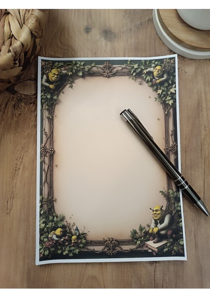 Özel Tasarım Animasyon Karakterleri Temalı Notepad