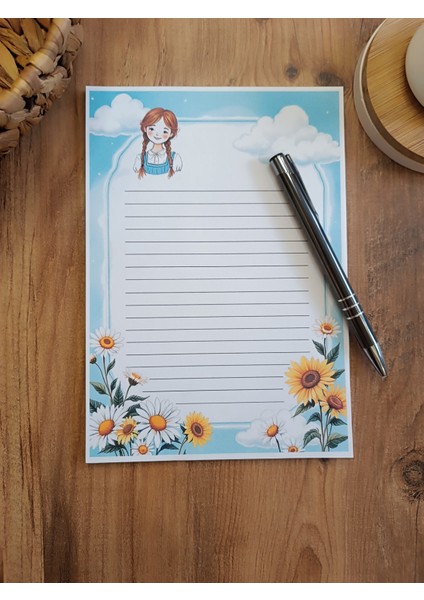 Özel Tasarım Çizgi Film Karakterleri Temalı Notepad modelleri