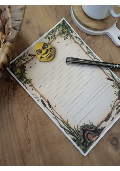 Özel Tasarım Animasyon Karakterleri Temalı Notepad